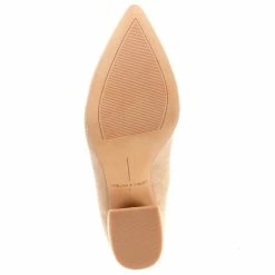 Best Pirce 👏 Chelsea & Violet Rubi Suede Pointed Toe Dip Ankle Booties Sand 😍 -Chelsea & Violet Sales unnamed file 99